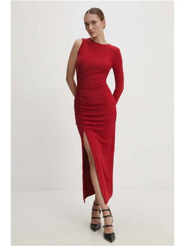 Šaty Answear Lab červená barva maxi