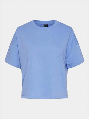 Pieces T-Shirt Chilli Summer 17118870 Modrá Loose Fit