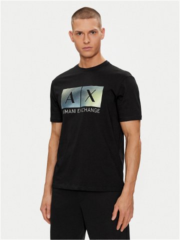 Armani Exchange T-Shirt 3DZTJB ZJBYZ 1200 Černá Regular Fit