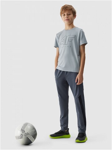 Chlapecké sportovní rychleschnoucí kalhoty – šedé