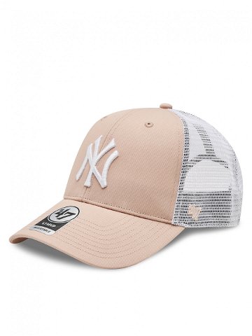 47 Brand Kšiltovka Mlb New York Yankees Branson BRANS17CTP Růžová