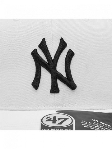 47 Brand Kšiltovka Mlb New York Yankees Cold Zone CLZOE17WBP Bílá