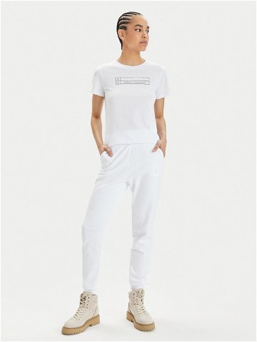 Armani Exchange T-Shirt 3DYT01 YJ3RZ 1000 Bílá Regular Fit