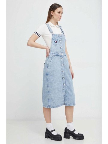 Džínové šaty Tommy Jeans mini