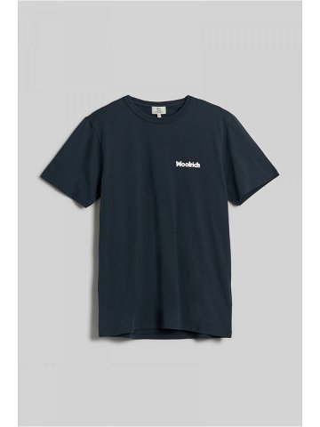 Tričko woolrich outdoor t-shirt modrá m