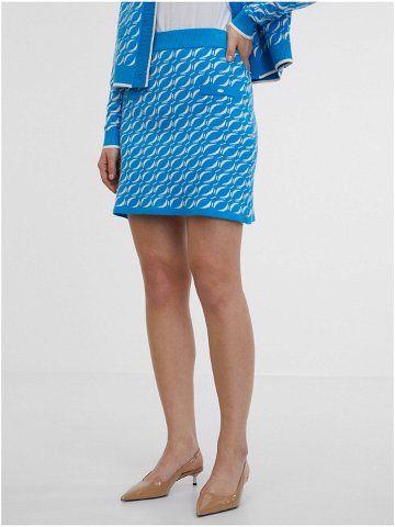 Modrá dámská svetrová sukně ORSAY
