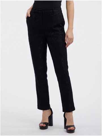 Černé dámské krajkové kalhoty ORSAY