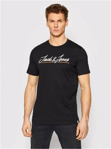 Jack & Jones T-Shirt Tons 12205107 Černá Regular Fit