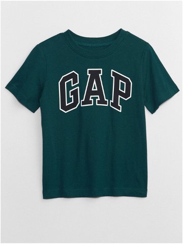 Tmavě zelené klučičí tričko GAP