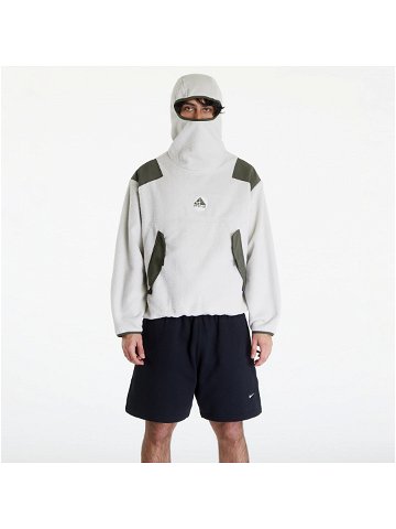 Nike ACG Men s Balaclava Retro Fleece Pullover Light Bone Cargo Khaki Black Cargo Khaki