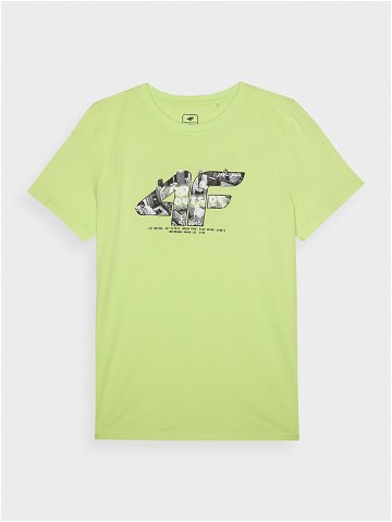 Chlapecké tričko s potiskem – zelené