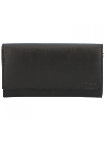 Dámská kožená peněženka černá – Delami Otilia