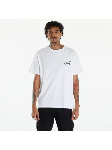 Tommy Jeans Regular Signature Tee White