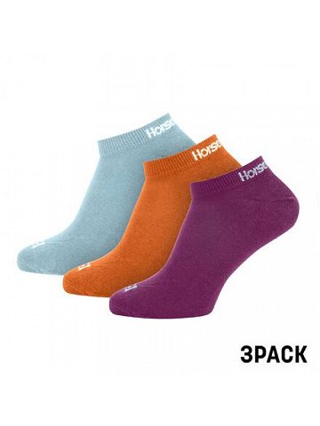 HORSEFEATHERS Ponožky Leni 3Pack – firecracker RED velikost 8 – 10