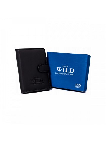 Always Wild Pánská kožená peněženka Takashi černá Peněženky Černá