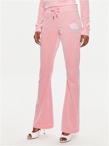 Juicy Couture Teplákové kalhoty Lisa JCWBJ23330 Růžová Regular Fit