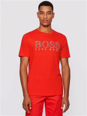 Boss T-Shirt Tee 5 50448306 Červená Regular Fit