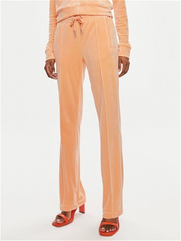 Juicy Couture Teplákové kalhoty Tina JCAPW045 Oranžová Regular Fit