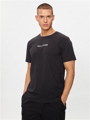 Helly Hansen T-Shirt Core T-Shirt 53532 Černá Regular Fit