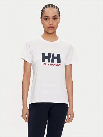 Helly Hansen T-Shirt W Hh Logo T-Shirt 2 0 34465 Bílá Regular Fit