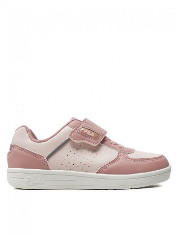 Fila Sneakersy C Court Cb Velcro Kids FFK0165 Růžová