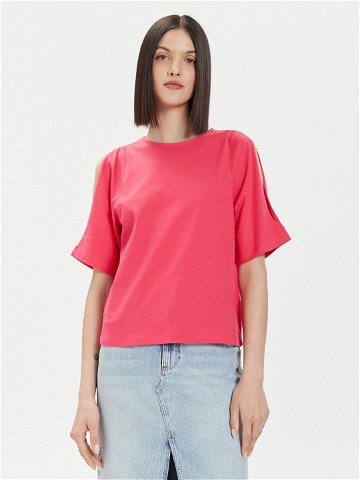United Colors Of Benetton T-Shirt 3BL0D1078 Růžová Regular Fit