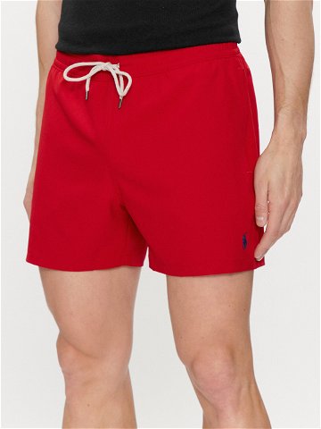 Polo Ralph Lauren Plavecké šortky 710910260016 Červená Slim Fit