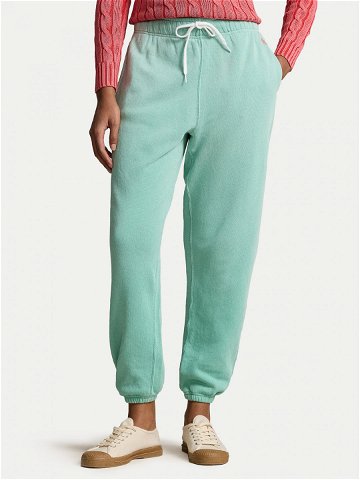 Polo Ralph Lauren Teplákové kalhoty 211935585004 Zelená Regular Fit