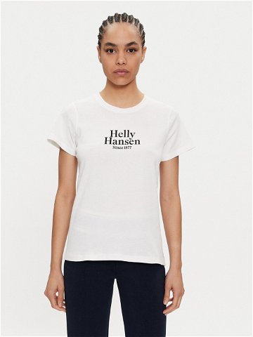 Helly Hansen T-Shirt W Core Graphic T-Shirt 54080 Bílá Regular Fit