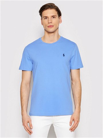 Polo Ralph Lauren T-Shirt 710671438230 Světle modrá Custom Slim Fit