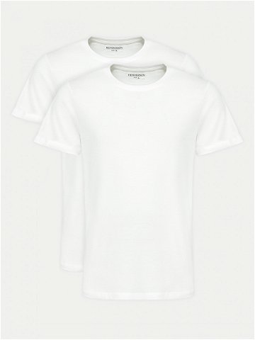 Henderson 2-dílná sada T-shirts Assign 41636 Bílá Regular Fit