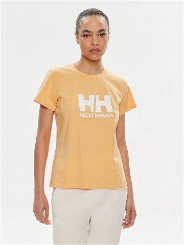 Helly Hansen T-Shirt W Hh Logo T-Shirt 2 0 34465 Oranžová Regular Fit