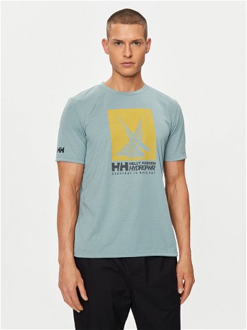 Helly Hansen T-Shirt Hp Race Graphic T-Shirt 34419 Zelená Regular Fit