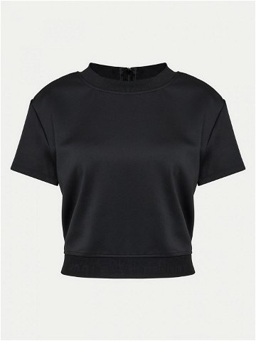 DKNY T-Shirt P4AHSWLV Černá Regular Fit
