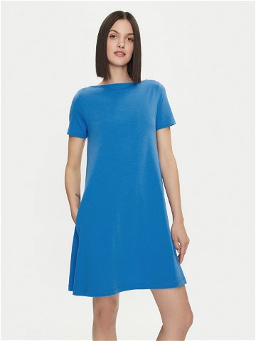 United Colors Of Benetton Každodenní šaty 3Z1RDV01E Modrá Regular Fit