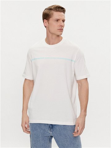 Armani Exchange T-Shirt 3DZTLG ZJ9JZ 1116 Bílá Regular Fit