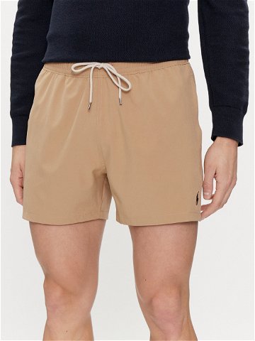 Polo Ralph Lauren Plavecké šortky 710910260018 Béžová Slim Fit