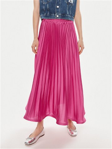 Dixie Plisovaná sukně G319J022A Růžová Regular Fit