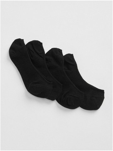 Sada dvou párů dámských ponožek v černé barvě GAP