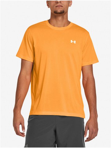 Oranžové pánské sportovní tričko Under Armour UA LAUNCH SHORTSLEEVE