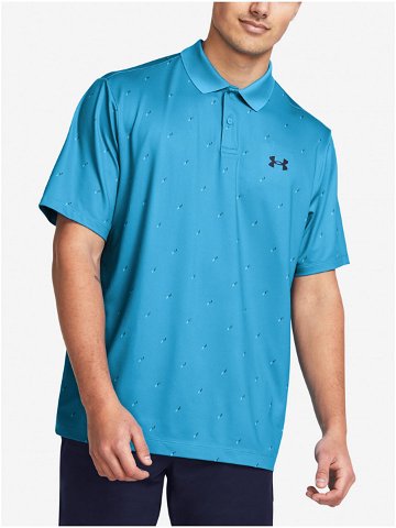 Modré pánské sportovní polo tričko Under Armour UA Perf 3 0 Printed Polo