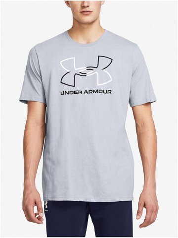 Šedé pánské tričko Under Armour UA GL Foundation Update SS