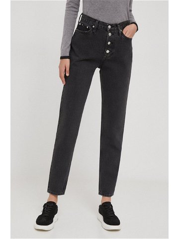 Džíny Calvin Klein Jeans dámské high waist J20J222150