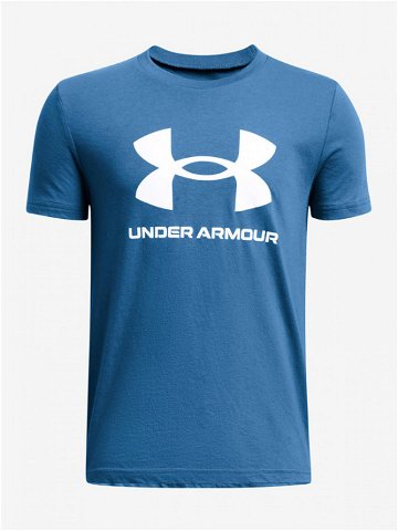 Under Armour UA B Sportstyle Logo SS Triko dětské Modrá