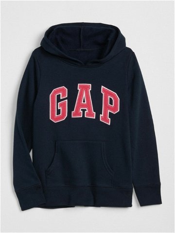 GAP Logo hoodie sweatshirt Mikina Černá