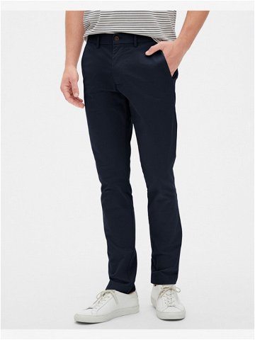 GAP Modern Khakis Kalhoty Modrá
