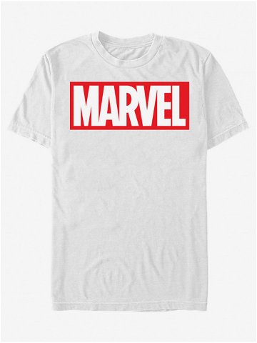 Bílé unisex tričko ZOOT Fan Marvel Marvel Brick