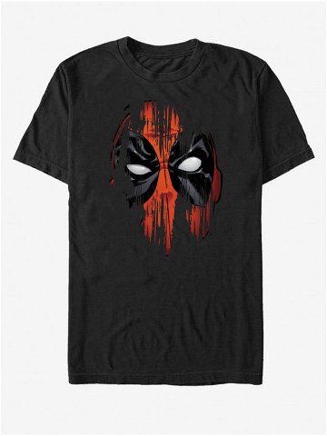 Černé unisex tričko Marvel Painted Face