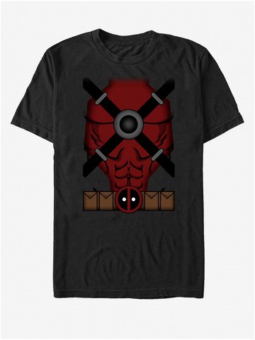 Černé unisex tričko Marvel Deadpool Costume