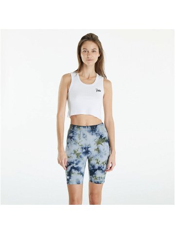 Patta Femme Cropped Waffle Tank Top White